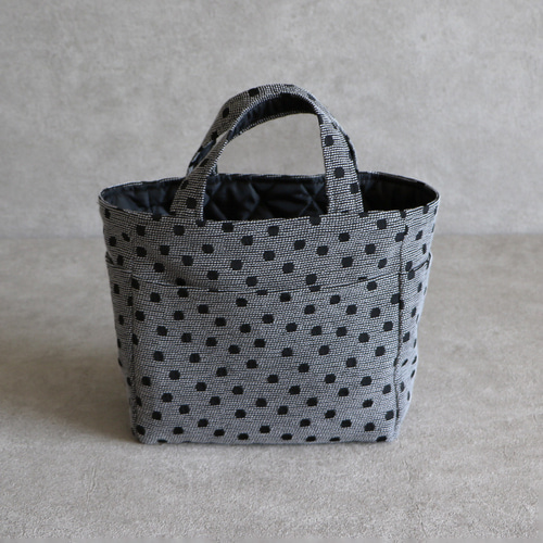 嬉しい軽量感と収納力！】フクレジャガード織り オリジナルトート