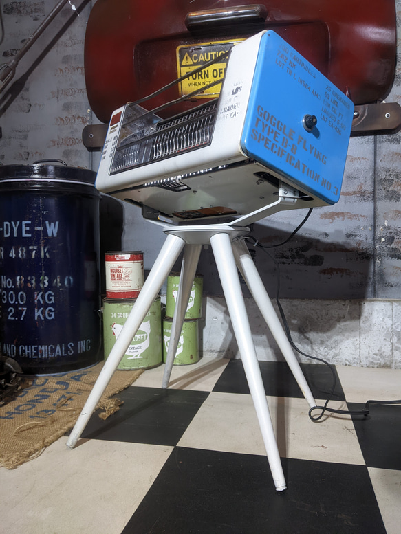 アメリカンヴィンテージな部屋作り/ガスストーブ（改）電気ストーブ/電気ヒータ アメリカンヴィンテージな部屋作り/ ガスストーブ（改）電気