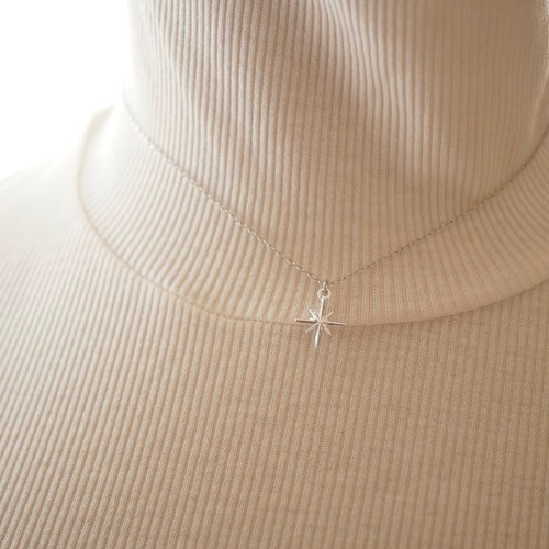 星 小さい ステンレス チェーン ネックレス star チャーム ゴールド