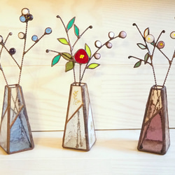 12月31日までの期間限定販売！ステンドグラスの一輪挿しお正月バージョン 10枚目の画像