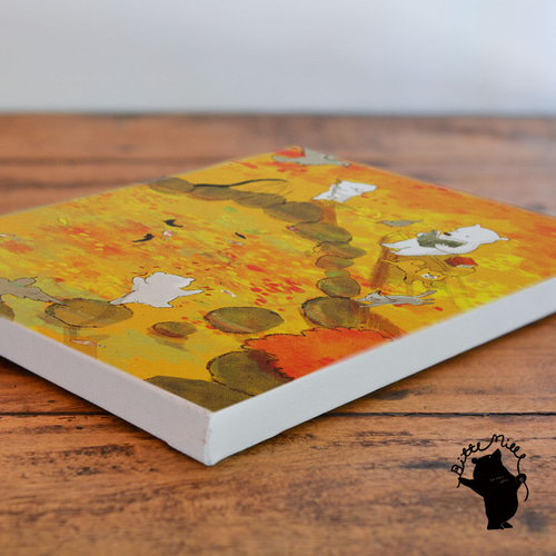 ファブリックパネル インテリア アートパネル イラスト パネル ボード