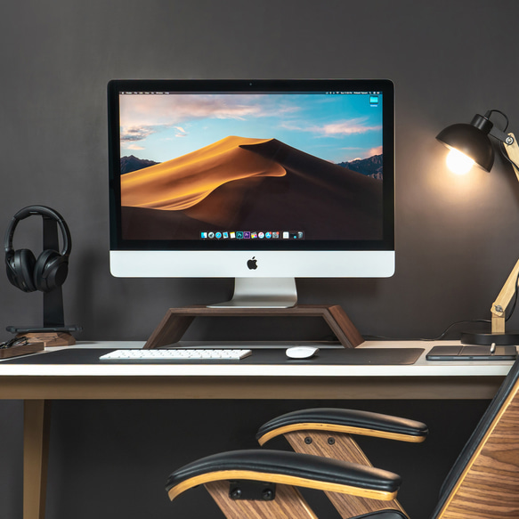 iMac Stand プレミアム モニタースタンド 彼氏 誕生日 プレゼント モニター デスク パソコン スタンド 9枚目の画像