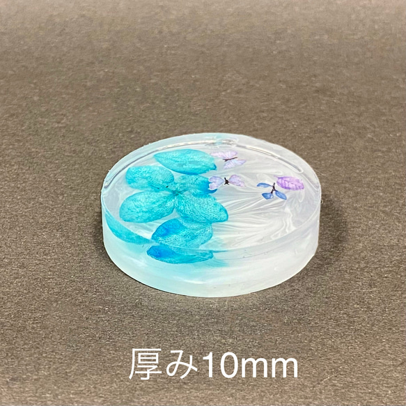 No.330 円柱D【シリコンモールド レジン モールド シリンダー】 2枚目の画像