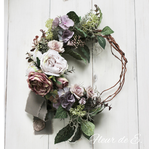 ◯専用ページです◯アーティフィシャルフラワーリース 専用︎アーティフィシャルフラワーリース No474