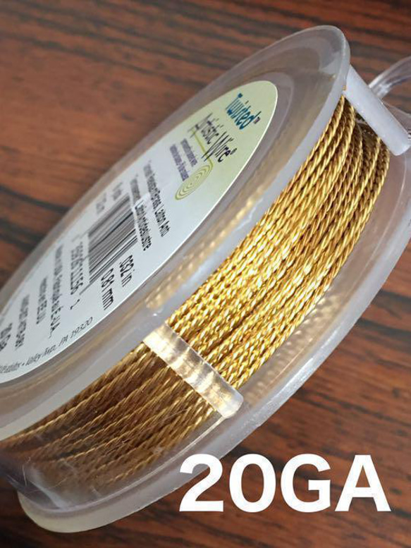 ツイスト20GA❤️ターニッシュレジスタントブラス❤️アーティ  