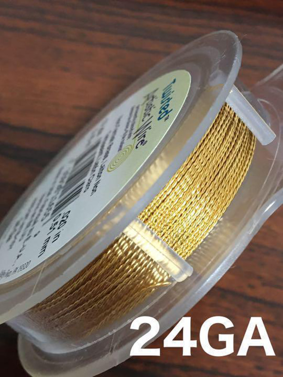ツイスト24GA❤️ターニッシュレジスタントブラス❤️アーティ  