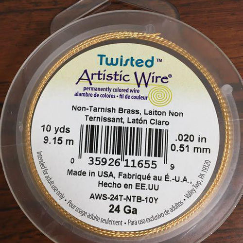 ツイスト24GA❤️ターニッシュレジスタントブラス❤️アーティ  