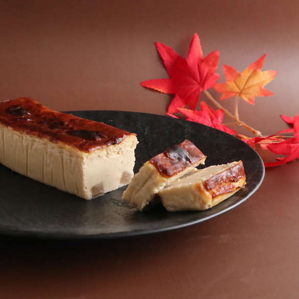 【終売】【10月限定】和栗のチーズケーキ 2枚目の画像