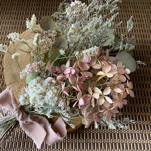 まなドライフラワー スワッグ Tida Flowerの、ドライフラワーミニスワッグ | ドライフラワーと