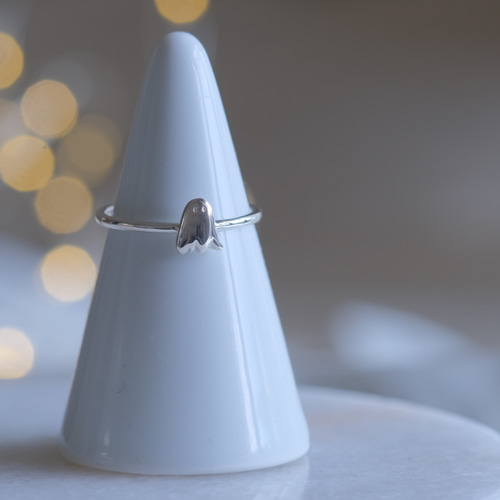 Tiny ghost ring おばけちゃんシルバーリング ゴースト 指輪