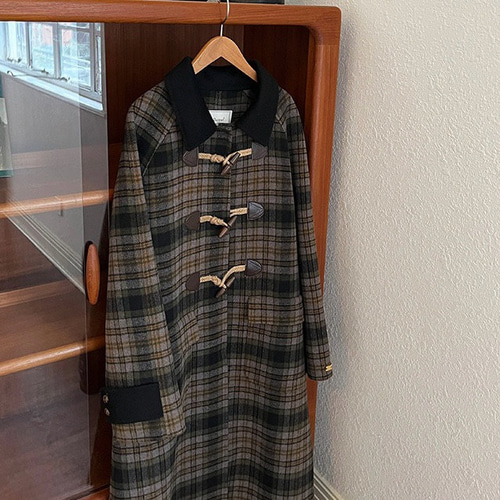 ピンクハウス ダッフルコート ゆったりシルエット ブランドロゴ刺繍