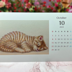 2023年うさぎや動物達のカレンダー　卓上カレンダーPart2ポストカード1枚プレゼント付き(お選びください♪)特別価格 11枚目の画像