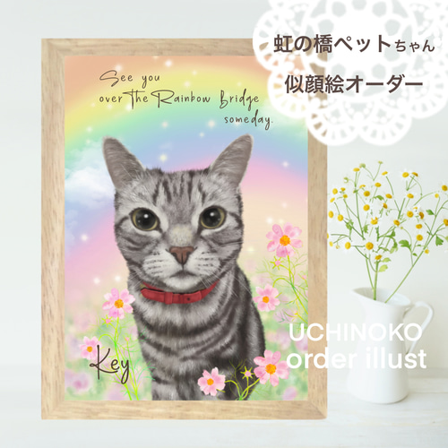 ネコとウサギ | 画家 小高朋恵 BON