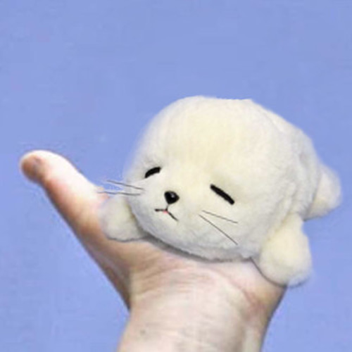 アザラシの赤ちゃんアザラシの赤ちゃん・ぬいぐるみ 羊毛フエルト製品