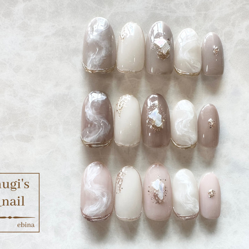 ネイルチップ No.27 ニュアンスネイル nail ジェルネイル ネイルチップ