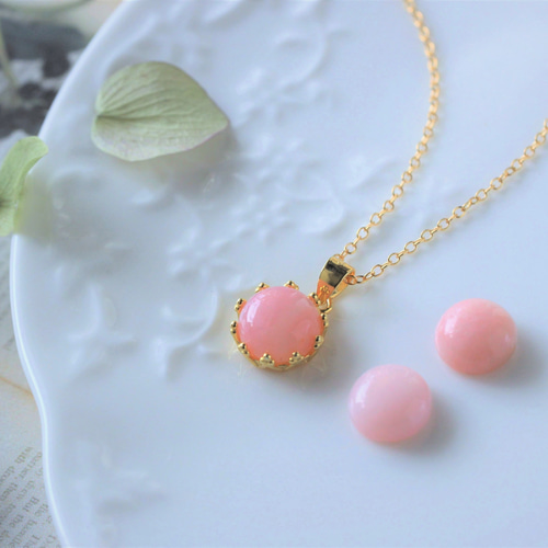 Creema限定 ポイントアップ】＊10月の誕生石＊ピンクオパールの