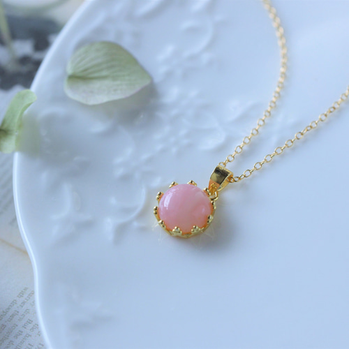 Creema限定 ポイントアップ】＊10月の誕生石＊ピンクオパールの