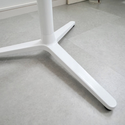 White Steel/直径60cm/カフェテーブル/丸テーブル/ホワイトアッシュ無垢/オーク無垢/RoundTable 20枚目の画像
