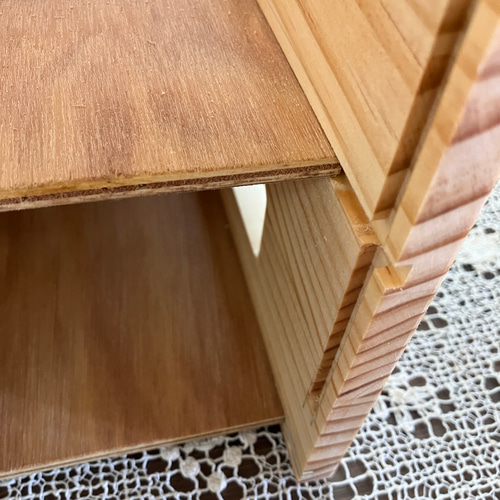 木製　収納棚　ルーター収納 Amazon.co.jp: WiFiルーター収納ボックス、木製ルーター 棚