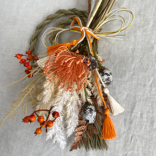 しめ縄スワッグ　専用 しめ縄スワッグ−E しめ縄・しめ飾り Flower largo 通販 16883558