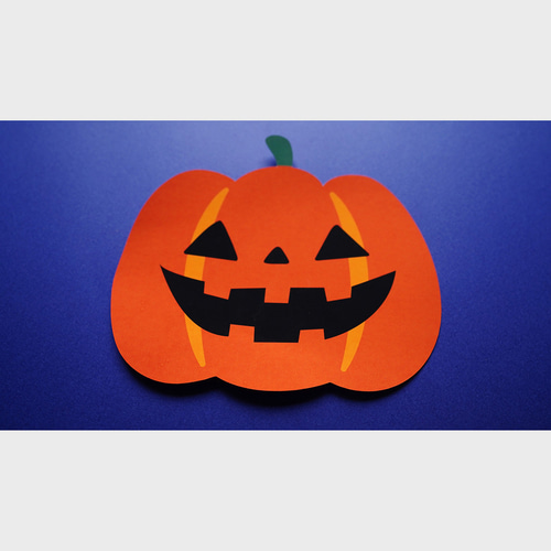☆壁面飾り 標準サイズ（サイズ変更可能）「ハロウィンかぼちゃ3種類