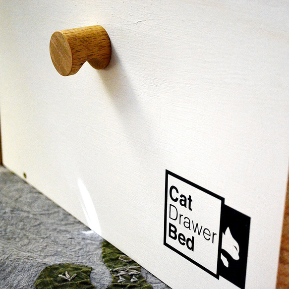 【アカシアバージョン】引き出さないタンスベッド「Cat Drawer Bed（キャットドロワーベッド）」 11枚目の画像