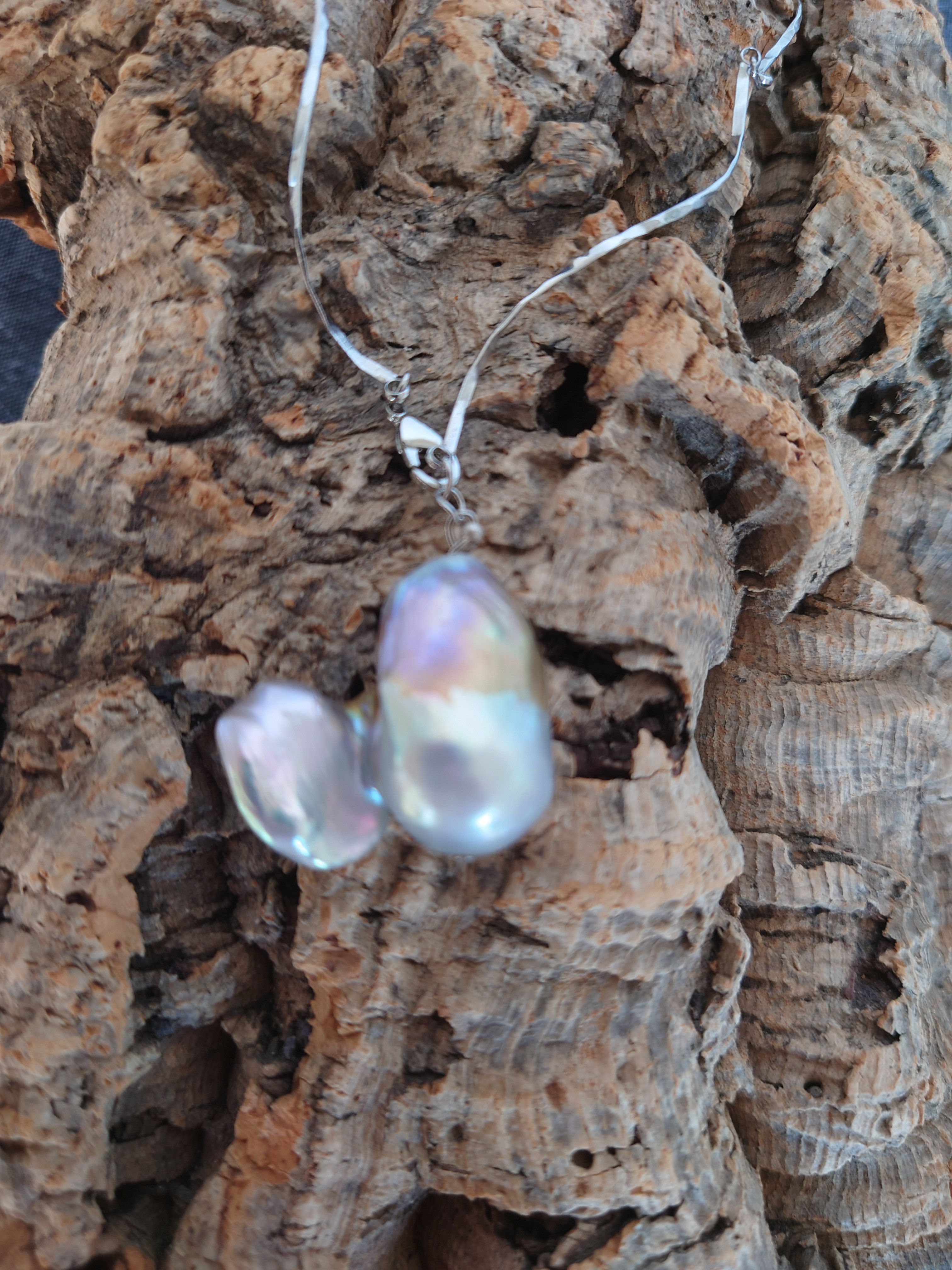 バロックパールのネックレス