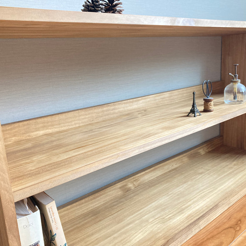 ワイドシェルフ W120 本棚 /ブックシェルフ/ラック/収納 棚・シェルフ