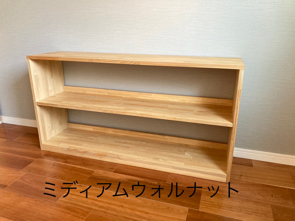 ワイドシェルフ W120 本棚 /ブックシェルフ/ラック/収納 9枚目の画像