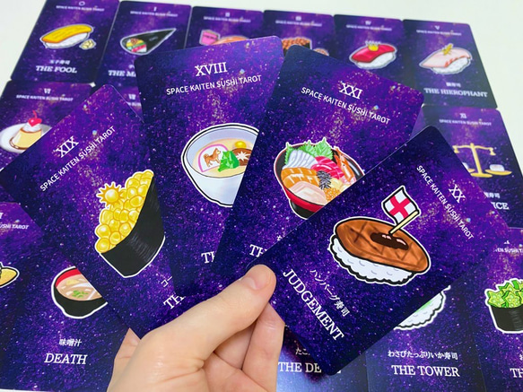 SPACE KAITEN SUSHI TAROT(大アルカナ22枚・袋付き) その他