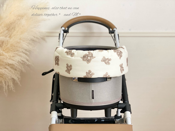 zAkkA shop様／カートクッションMセット ♡韓国生地♡ ペットカート用カバークッション ツインズ
