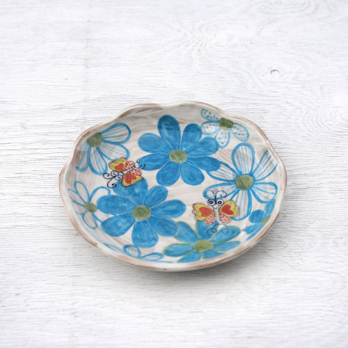 Richard Ginori 花柄楕円形皿 陶磁器製 オーバル 大皿