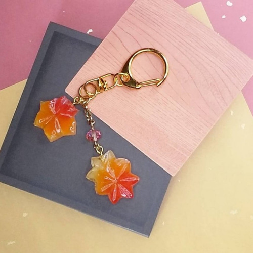 No 847❣️大人可愛いレジンヘアゴム❣️かすみ草❣️♪(๑ᴖ◡ᴖ๑