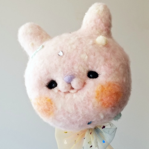 送料無料 日本 ふわもこ 羊毛フェルト ななめがけ たんぽぽ ねこ 作家さん 濁し フェルト