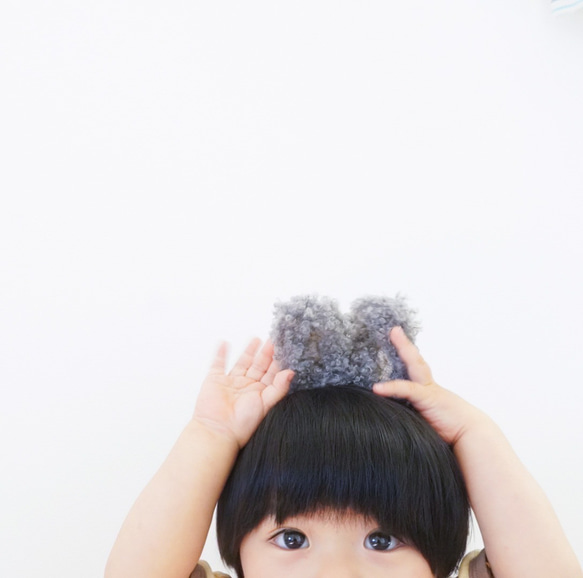 fluff fluff head band うさぎ　ヘアバンド 7枚目の画像