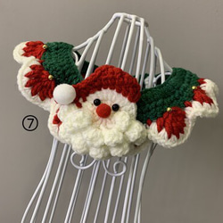Creema限定クリスマス2022☆クリスマス☆猫&犬&用襟型ペット首輪☆綿製手作り　編織り可愛い 7枚目の画像