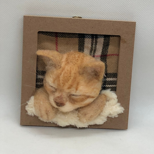うとうとねこちゃん オーダーメイド 羊毛フェルト うちの子 羊毛