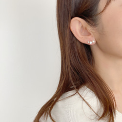 冬限定✴︎クリスマスコフレ✴︎ flowerオリジナル5点setピアス・ノンホールピアス 4枚目の画像