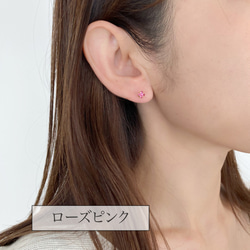 冬限定✴︎クリスマスコフレ✴︎ flowerオリジナル5点setピアス・ノンホールピアス 7枚目の画像