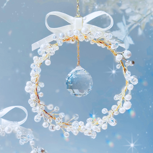 Graceジュエルサンキャッチャー［スワロクリスタル］3wayパールリース