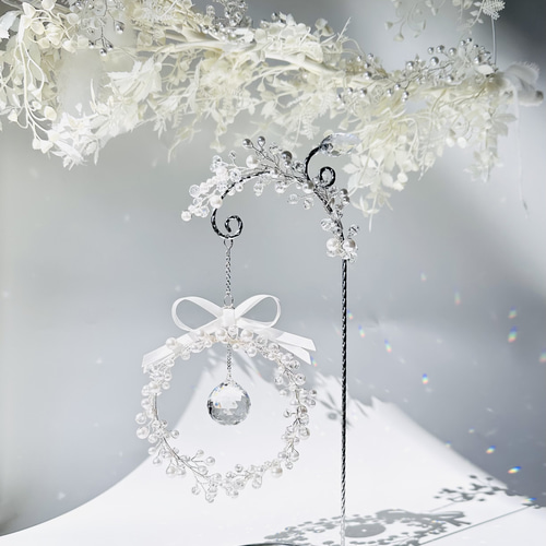 Graceジュエルサンキャッチャー［スワロクリスタル］3wayパールリース