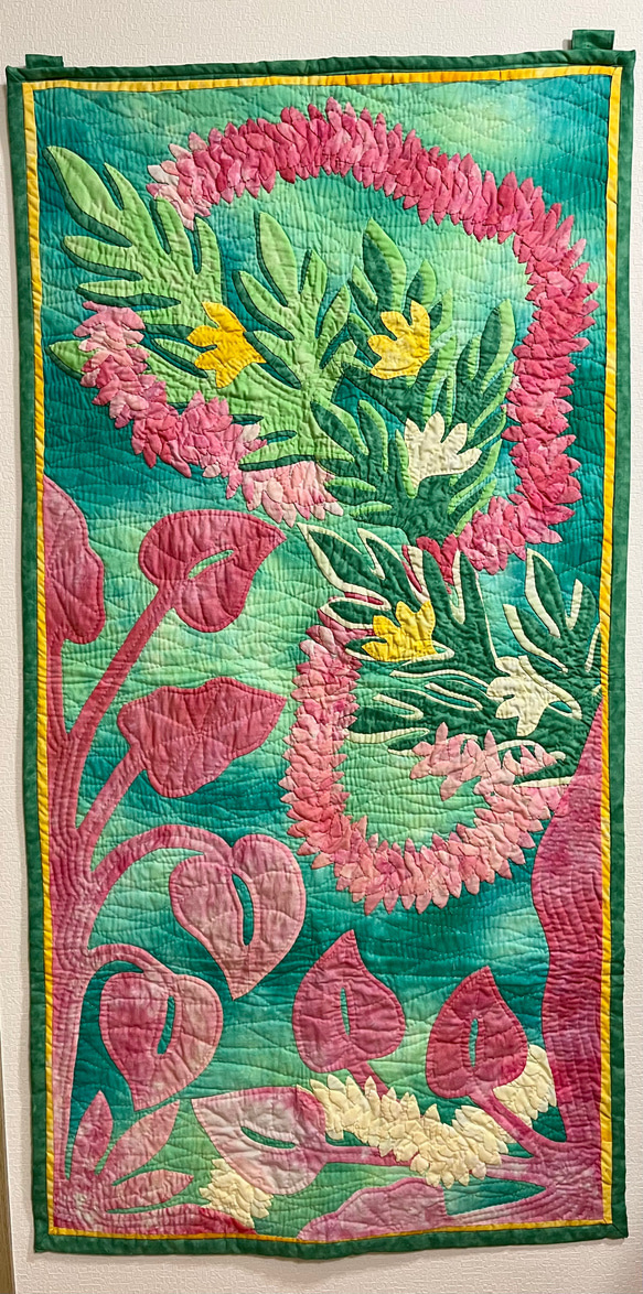 Hawaiian lei tapestry 1枚目の画像