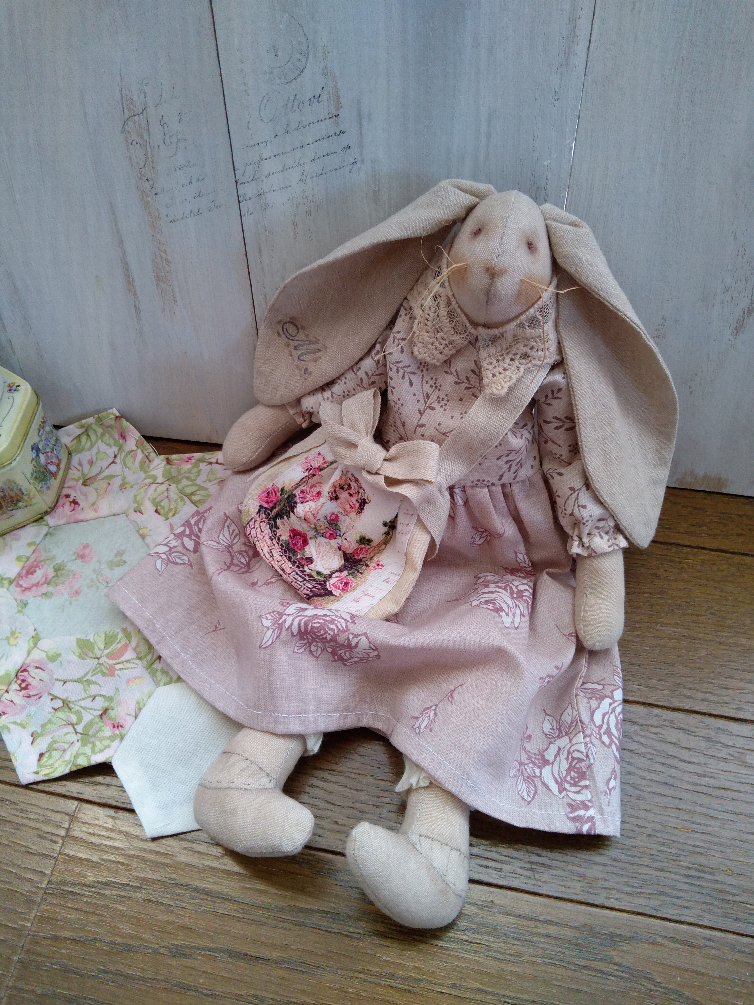 作家様　うさぎさん　メロンソーダ　ハンドメイドドール 作家様 うさぎさん メロンソーダ ハンドメイドドール