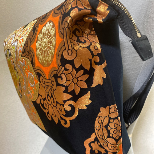 026【オリジナル品】横型 ワイヤー 帯 リュック A4 シンプル Obi 026【オリジナル品】横型 ワイヤー 帯 リュック A4 シンプル Obi