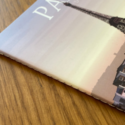 フランスより『【クレールフォンテーヌ】糸綴じノート A6ヨコ 無地』～パリス　エッフェル塔～ 3枚目の画像