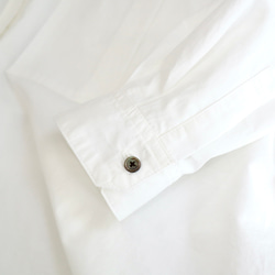 pleats pocket shirt (organic cotton) 7枚目の画像