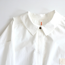 pleats pocket shirt (organic cotton) 2枚目の画像