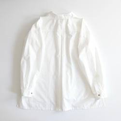 pleats pocket shirt (organic cotton) 5枚目の画像