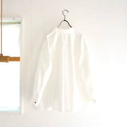 pleats pocket shirt (organic cotton) 16枚目の画像