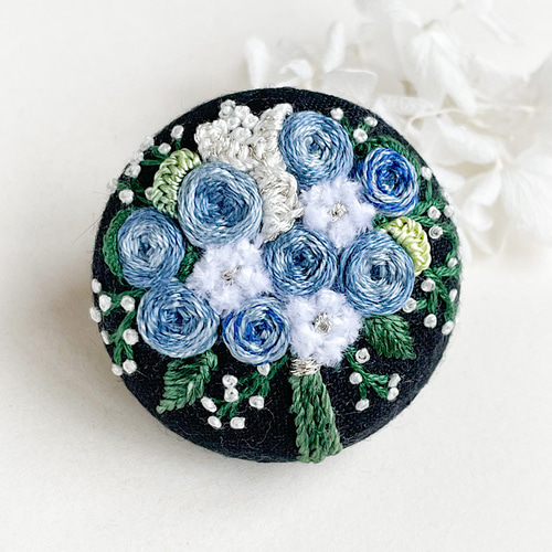 刺繍ブローチ　専用商品 cem's embroidery 小さな刺繍のブローチ | 日本ヴォーグ社 立原チエミ